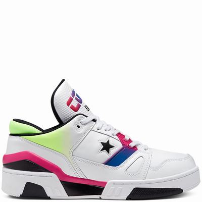 Converse Unisex Psychedelic Hoops ERX 260 - Naisten Tennarit - Valkoinen/Pinkki Pinkki